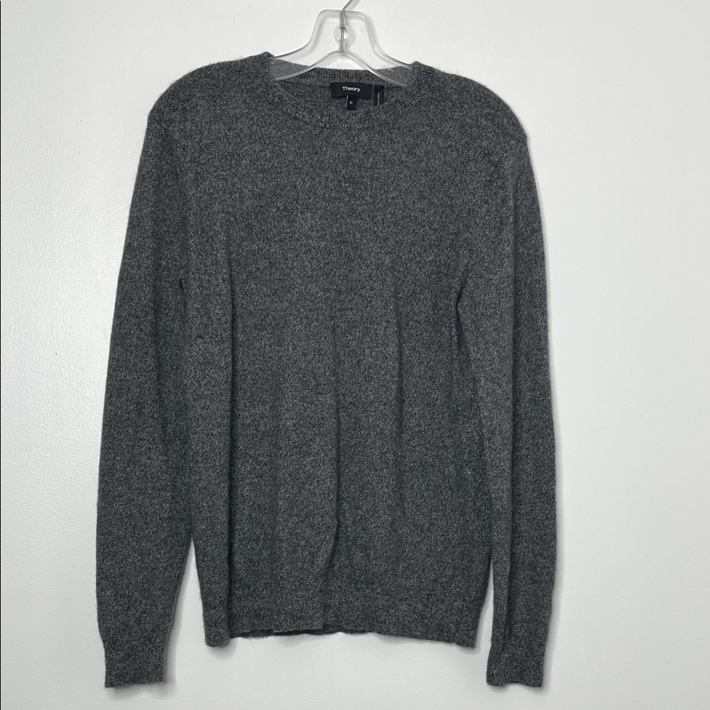 Theory Men's‎ Charcoal Gray cashmere sweater Sz Medium